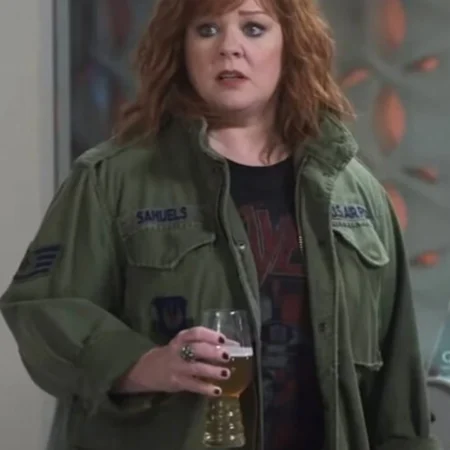 Thunder Force Lydia Berman Green Cotton Jacket