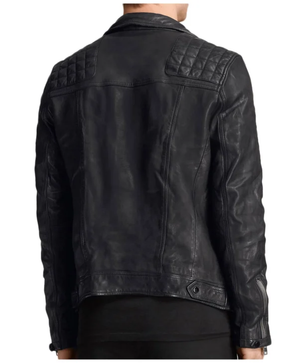 Tony Padilla 13 Reasons Why Quilted Biker Leather Jacket sale