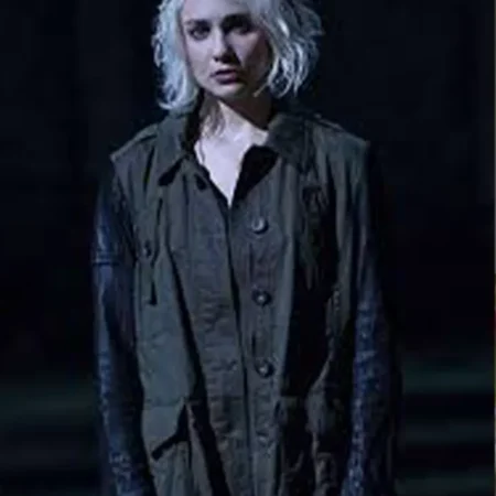 Tuppence Middleton Sense8 Riley Blue Cotton Jacket