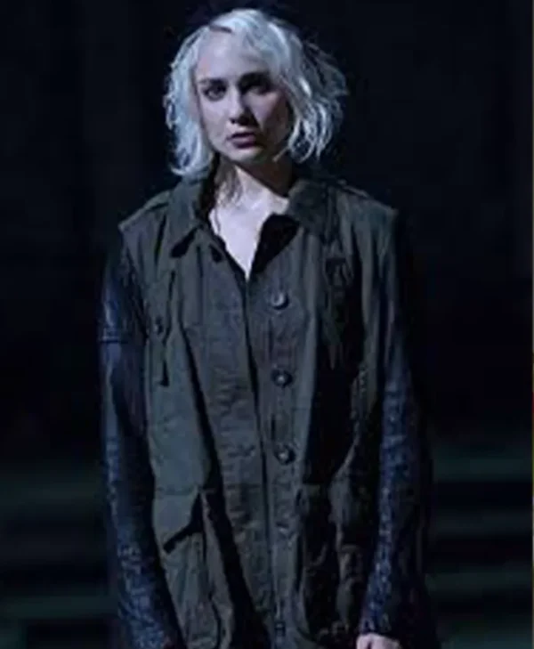 Tuppence Middleton Sense8 Riley Blue Cotton Jacket