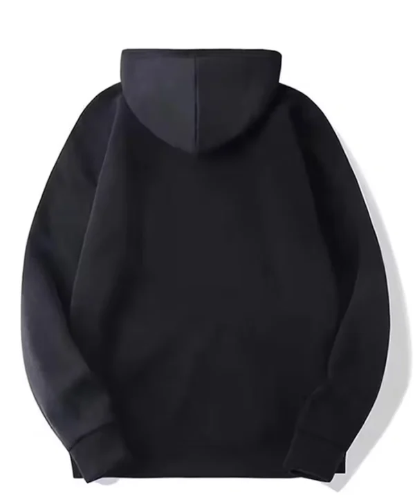 Unisex Pullover Black Hoodie For Sale
