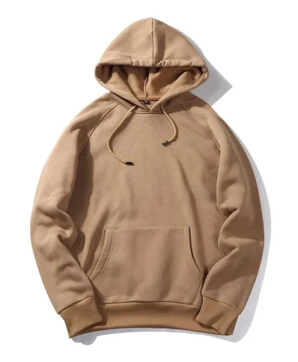 Unisex Pullover Brown Hoodie