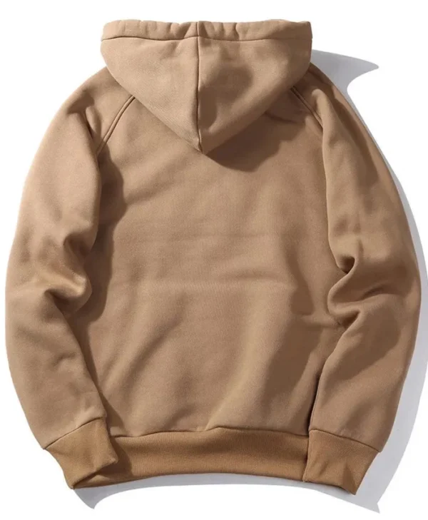 Unisex Pullover Brown Hoodie For Sale