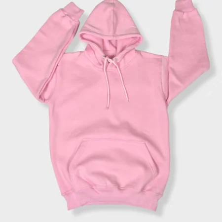 Unisex Pullover Pink Hoodie