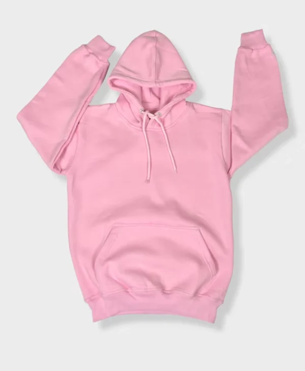 Unisex Pullover Pink Hoodie