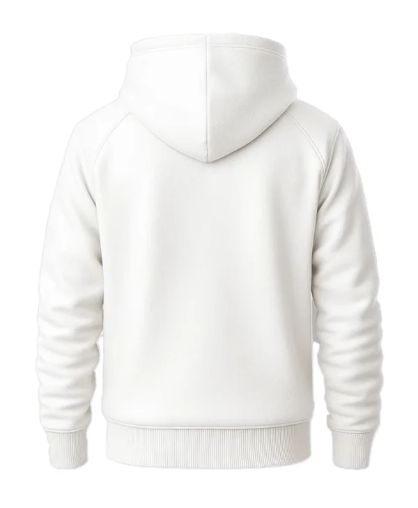 Unisex Pullover White Hoodie For Sale