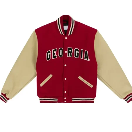 University of Georgia 1966 Red Varsity Jacket webp