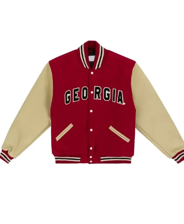 University of Georgia 1966 Red Varsity Jacket webp