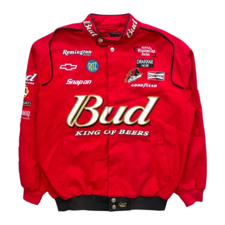 Vintage Budweiser Nascar Racing Jacket