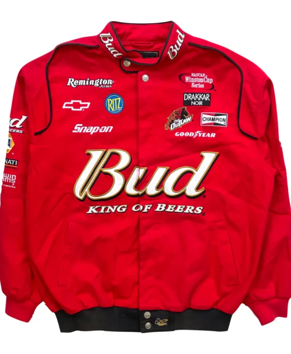 Vintage Budweiser Nascar Racing Jacket