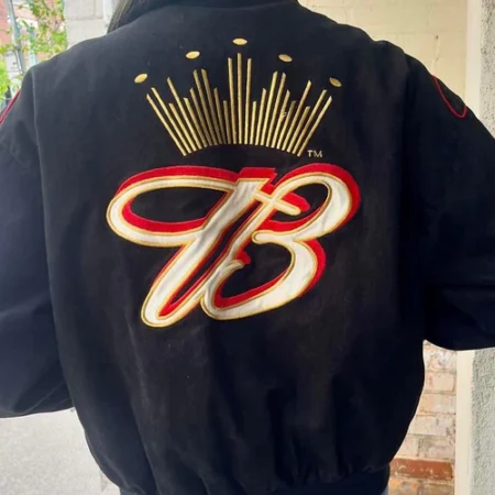Vintage Budweiser Nascar Racing Jacket back