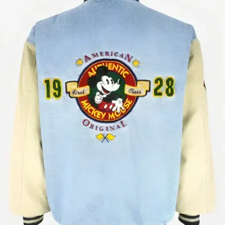 Vintage Disney Mickey Mouse Denim Jacket On Sale webp