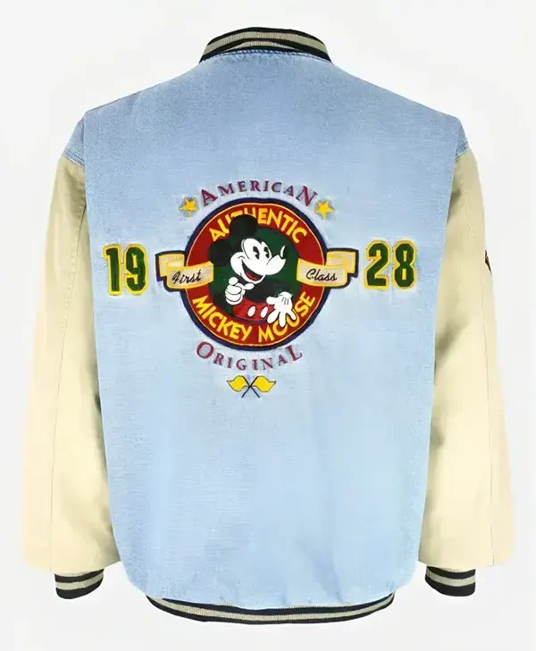 Vintage Disney Mickey Mouse Denim Jacket On Sale webp