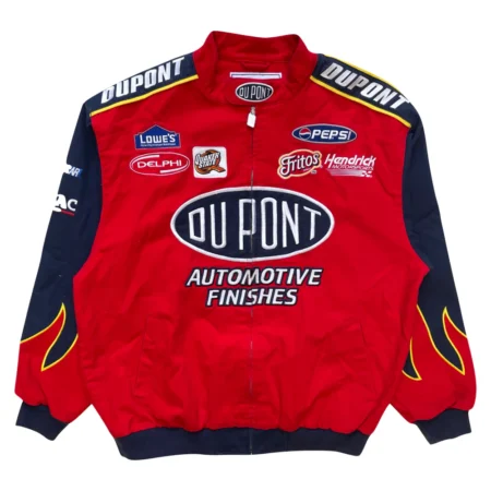 Vintage DuPont Nascar Racing Jacket front