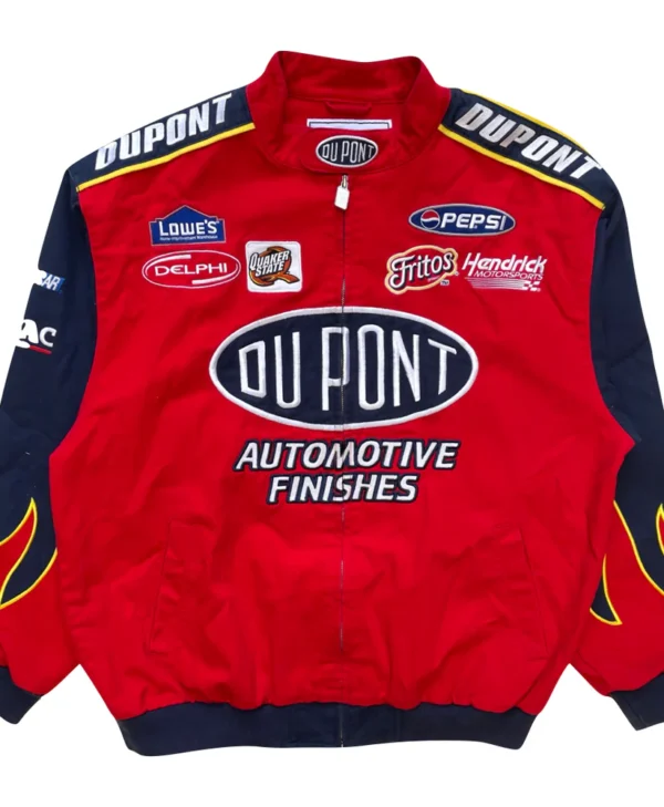 Vintage DuPont Nascar Racing Jacket front