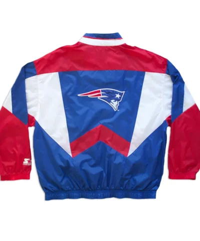 Vintage New England Patriots Jacket back webp