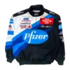 Vintage Pfizer Nascar Racing Jacket full