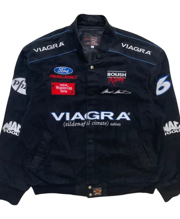 Vintage Viagra Nascar Racing Jacket black