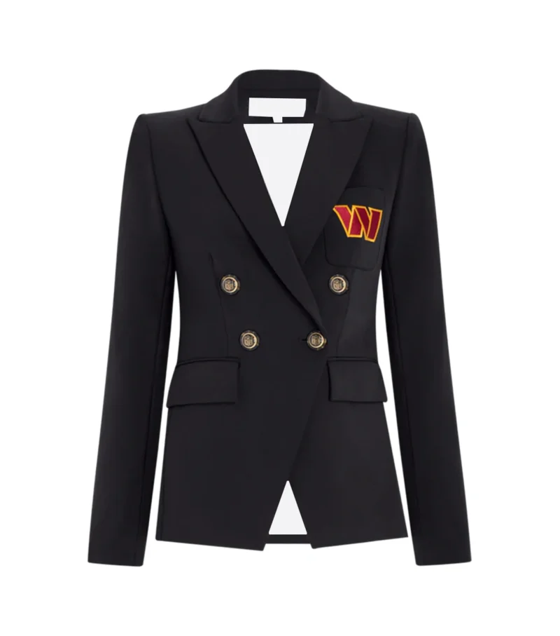 Washington Commanders Black Blazer webp