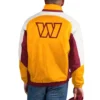 Washington Commanders Body Check Pullover Hooded Jacket back webp
