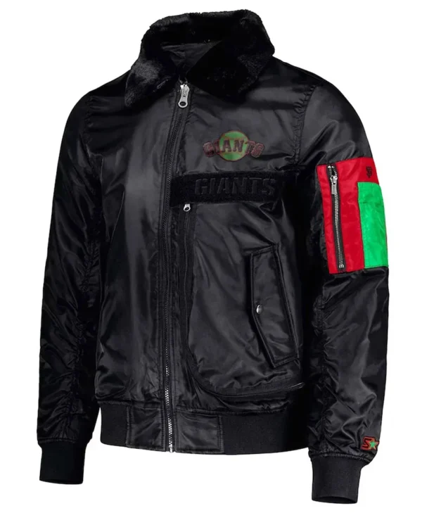 Washington Commanders Ty Mopkins Black Jacket webp