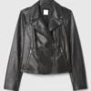 Wild Biker Style Leather Jacket Front webp