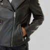 Wild Biker Style Leather Jacket Pockets webp