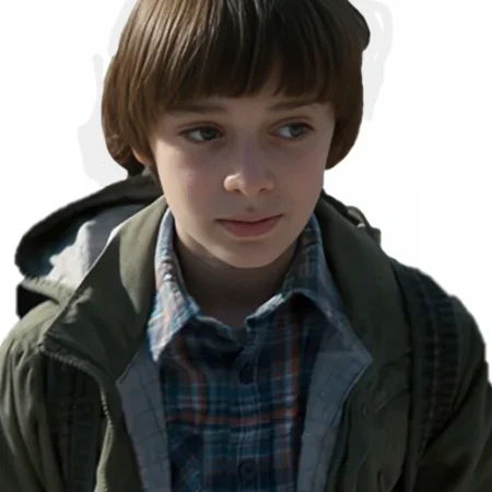Will Byers Stranger Things Green Hooded Jacket webp