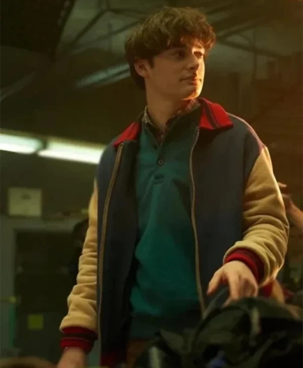 Will Byers Stranger Things S05 Bomber Jacket front webp