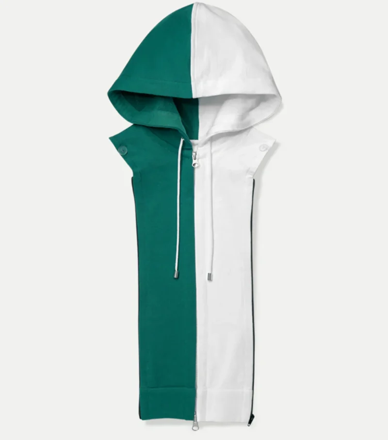 Women New York Jets Black Blazer Hoodie webp