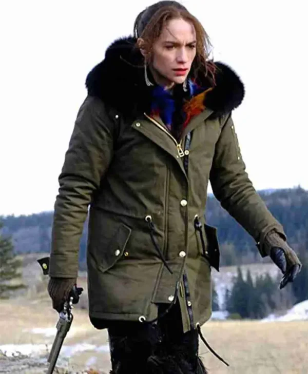 Wynonna Earp S04 Melanie Scrofano Parka Hooded Jacket