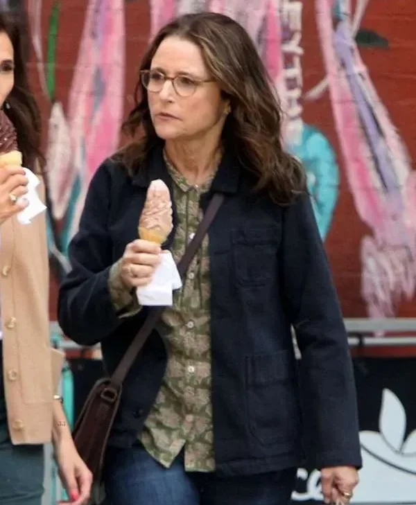 You Hurt My Feelings 2023 Julia Louis Dreyfus Black Jacket