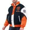 chicago bears pro player tape hoodie jacket