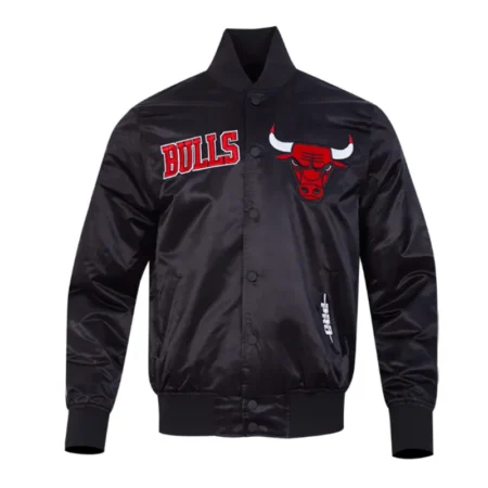 chicago bulls souvenir satin jacket