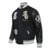chicago white sox prep black varsity jacket