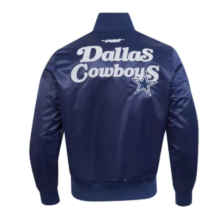 dallas cowboys souvenir satin jacket