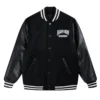 death row records black varsity jacket