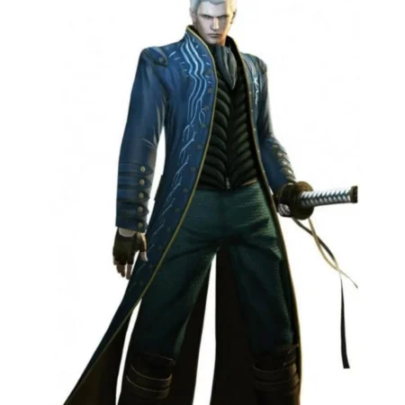 devil may cry 3 vergil trench coat scaled