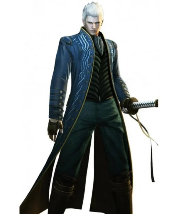 devil may cry 3 vergil trench coat scaled