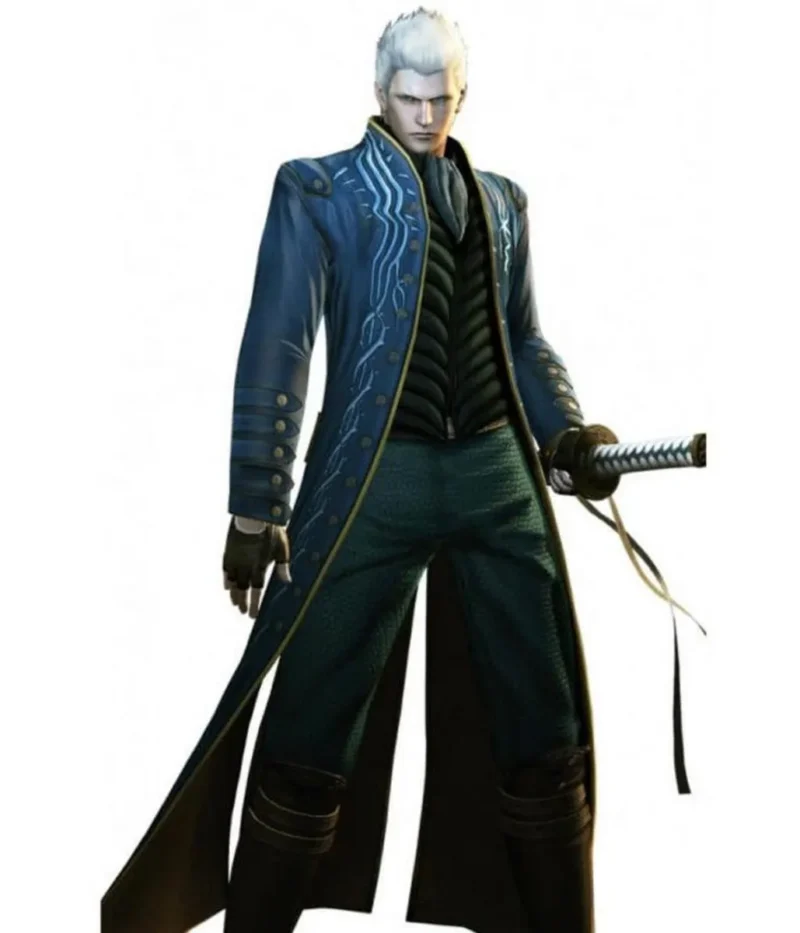 devil may cry 3 vergil trench coat scaled