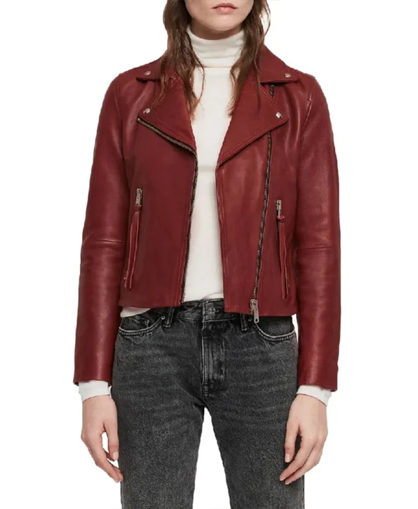 emiko queen leather jacket
