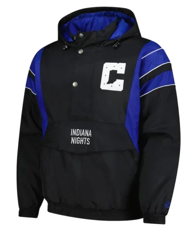 indianapolis colts half zip hoodie jacket