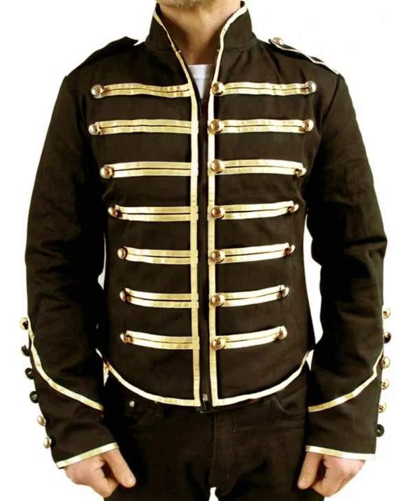 my chemical romance military golden jacket scaled