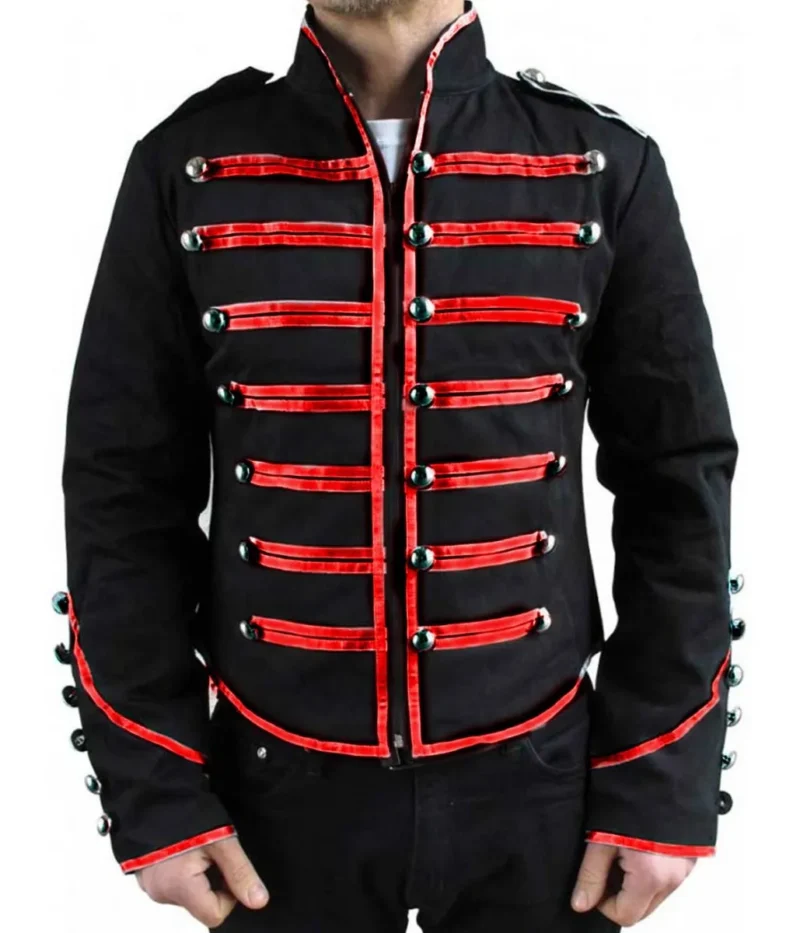 my chemical romance military red jacket scaled