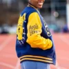 NC A T Aggie Blue and Gold Varsity Jacket
