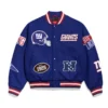 new york giants pennant varsity jacket