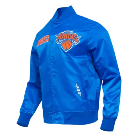 new york knicks souvenir royal blue jacket