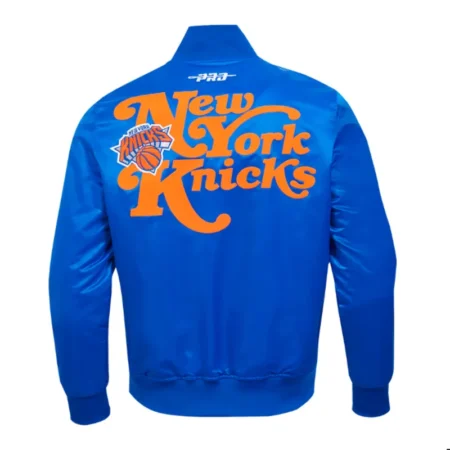 new york knicks souvenir royal jacket