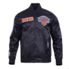 new york knicks souvenir satin jacket