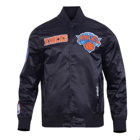 new york knicks souvenir satin jacket